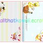 Kamio Japan Cafe Cafe Memo Pad #2 kawaii cute bears coffee desserts sweets