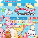 San-X Blue Mamegoma Sweet Desserts Sticker Sack #2 kawaii stickers doughnuts
