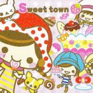 CRUX Sweet Town Girls Mini Memo Pad kawaii desserts cakes sweets pudding