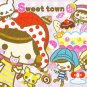 CRUX Sweet Town Girls Mini Memo Pad kawaii desserts cakes sweets pudding