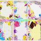 Wonder Lollipop Loose Memo Sheets by Crux Japan