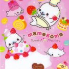 San-X Mamegoma Sweet Factory Memo Pad #2 pink kawaii desserts cakes doughnuts
