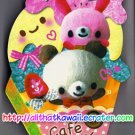 Kamio Japan Cafe Cafe Ice Cream Die Cut Memo Pad kawaii