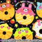 Crux Doki Doki Doughnuts Mini Memo Pad kawaii