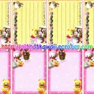 Cafe Cafe Loose Mini Memo Sheets #7 by Kamio Japan kawaii