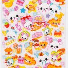 Crux Cute Sweets Sticker Sheet kawaii Stickers Desserts Sweets Bears
