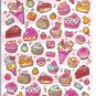 Ice Cream Desserts Sticker Sheet kawaii cake pvc stickers