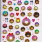 Q-lia I Heart Donuts Sticker Sheet kawaii doughnuts stickers