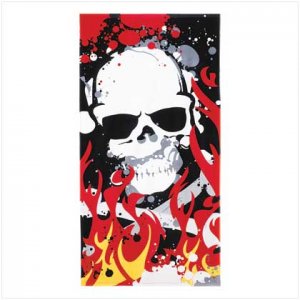 Beach Towel Skull