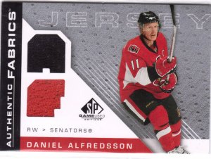 Daniel Alfredsson Authentic Fabrics