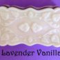 Two Handcrafted Lavender and Vanilla 4oz Vegan Kosher Glycerin Soap