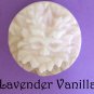 Two Handcrafted Green Man Lavender and Vanilia Vegan Kosher Glycerin Soap