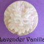 Two Handcrafted Green Man Lavender and Vanilia Vegan Kosher Glycerin Soap