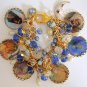 Altered Art Pagan Goddess of Many Paths Charm Bracelet, Necklace, & Earrings