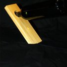 Yellowheart wine bottle holder