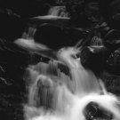 Serenity Falls BW Giclee Art Print 12x16