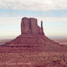 Alone in Monument Valley Giclee Art Print 12x16