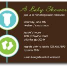 Onsies & Booties Invitation/Announcement