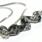 Crystal snake necklace(R1245BK-2994)