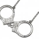 Crystal handcuff necklace(K1255SL-101165)