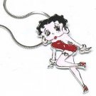 Betty boop necklace(R1226RD-11562)