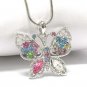 Butterfly necklace (E1241MT-124126)