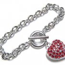 Red heart bracelet(N1123RD-22203)