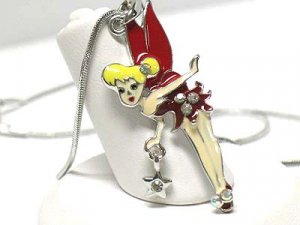 Tinker bell necklace(E1237RD-112406)