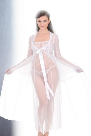 Long sheer gown set(80663SM)
