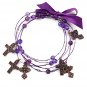 Multi strand wire cross bracelets(b1056jtlf_38HD)