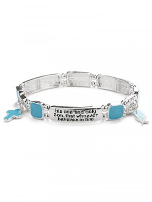 Bible Inscribed bracelet(b1457lfstq_4HD)