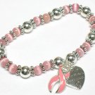 Breast cancer campaign pink bracelet(M1137PK-32361)
