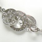 Designer inspired triple round bracelet(R1155SL-32363)