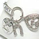 Designer inspired heart and horse shoe bracelet(R1161SL-32365)