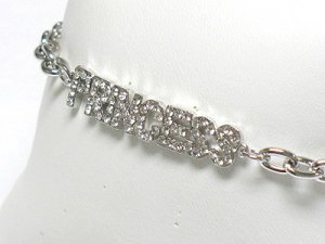 Princess chain bracelet(R1161SL-323116)