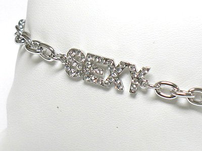 Sexy chain bracelet(R1149SL-323119)
