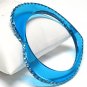 Heart shape acrylic bracelet(C1141AQ-61217)