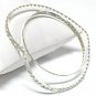 Heart shape acrylic bracelet(C1141AQ-61217)