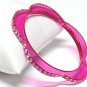 Flower shaped acrylic bracelet(C1141FS-61223)