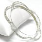 Flower shaped acrylic bracelet(C1141FS-61223)