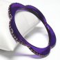 Flower shaped acrylic bracelet(C1141FS-61223)