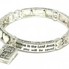 Dangle bible bracelet(A11139SL-3622)
