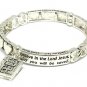 Dangle bible bracelet(A11139SL-3622)