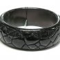 Crack surface acrylic bangle bracelet(C11125RD-22538)