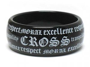 Acrylic message bracelet(E11141IV-10997)