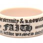 Acrylic message bracelet(E11141BK-10998)