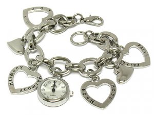 Joy harmony hope faith fashion watch(R15125SL-12573)