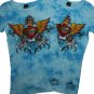 TIE DYED REBEL AT HEART Tattooed Shirt (KDC784SS)