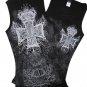 Iron Cross/crown tank top