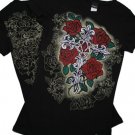 Tattoo Fleur & Cross Desginer Shirt